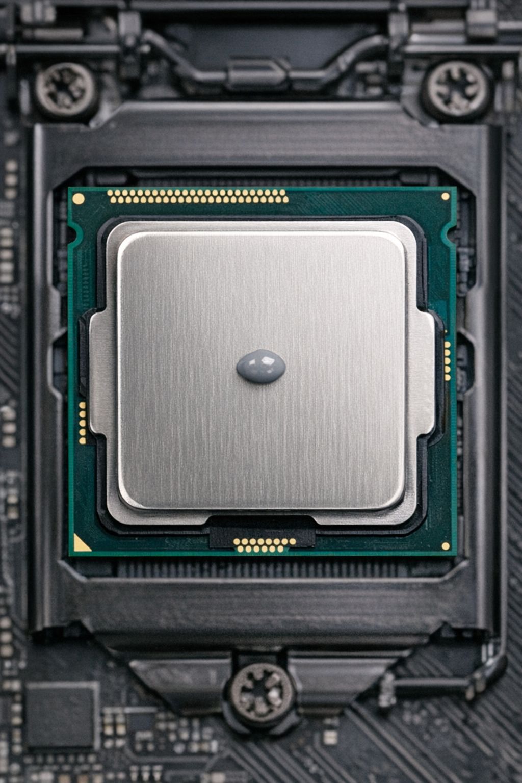 Proper thermal paste dot on CPU