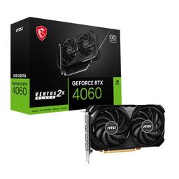 MSI VENTUS 2X BLACK OC GeForce RTX 4060 8 GB