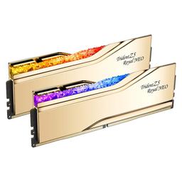 G.Skill Trident Z5 Royal Neo 64 GB (2 x 32 GB) DDR5-6000 CL26 Gold