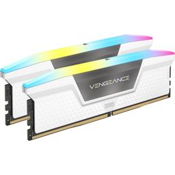 Corsair Vengeance RGB 32 GB (2 x 16GB) DDR5-6000 CL30 White Memory