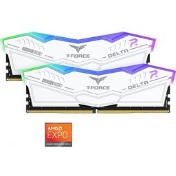 TEAMGROUP T-Force Delta RGB 32 GB (2 x 16GB) DDR5-6000 CL38 White