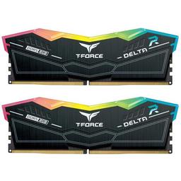 TEAMGROUP T-Force Delta RGB 32 GB (2 x 16 GB) DDR5-6000 CL30 Black