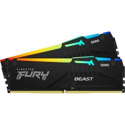 Kingston FURY Beast RGB 64 GB (2 x 32GB) DDR5-6000 CL36