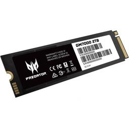 Acer Predator GM7000 2 TB M.2-2280 PCIe 4.0 X4 NVME Solid State